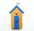 Blue Beach Hut, Clock